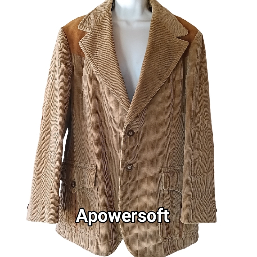 Vintage Corduroy Sports Jacket